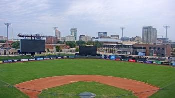 Weather camera view of Riverfront Stadium.