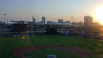 Weather camera view of Riverfront Stadium.