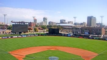 Weather camera view of Riverfront Stadium.