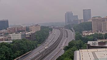 Weather camera view of Reston Station.