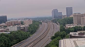 Weather camera view of Reston Station.