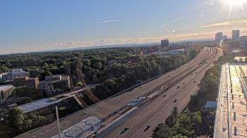 Weather camera view of Reston Station.