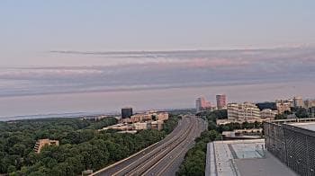 Weather camera view of Reston Station.