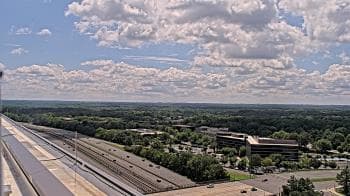 Weather camera view of Reston Station.