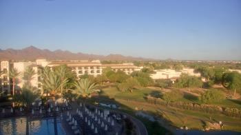 Weather camera view of Fairmont Scottsdale Princess.