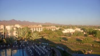 Weather camera view of Fairmont Scottsdale Princess.