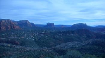 Weather camera view of Aeron Networks - Sedona Airport.