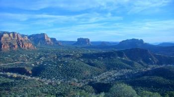 Weather camera view of Aeron Networks - Sedona Airport.