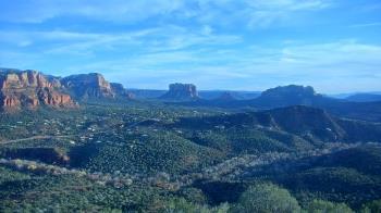 Weather camera view of Aeron Networks - Sedona Airport.