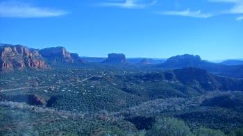 Weather camera view of Aeron Networks - Sedona Airport.
