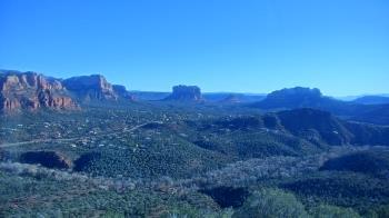 Weather camera view of Aeron Networks - Sedona Airport.