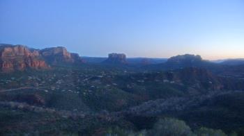 Weather camera view of Aeron Networks - Sedona Airport.