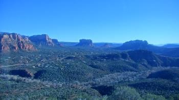 Weather camera view of Aeron Networks - Sedona Airport.