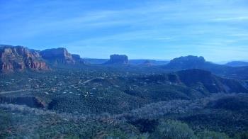 Weather camera view of Aeron Networks - Sedona Airport.