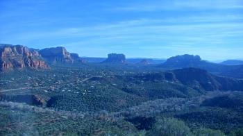 Weather camera view of Aeron Networks - Sedona Airport.