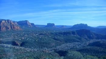 Weather camera view of Aeron Networks - Sedona Airport.