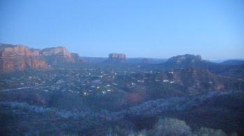 Weather camera view of Aeron Networks - Sedona Airport.