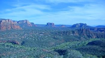 Weather camera view of Aeron Networks - Sedona Airport.
