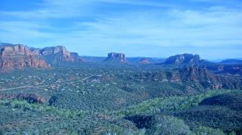 Weather camera view of Aeron Networks - Sedona Airport.