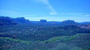 Weather camera view of Aeron Networks - Sedona Airport.