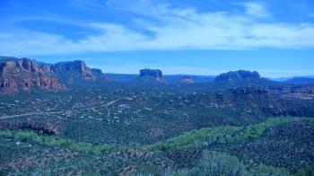 Weather camera view of Aeron Networks - Sedona Airport.