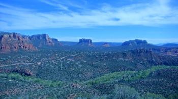 Weather camera view of Aeron Networks - Sedona Airport.