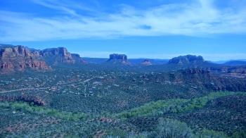 Weather camera view of Aeron Networks - Sedona Airport.
