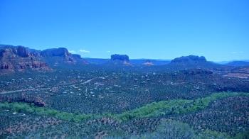 Weather camera view of Aeron Networks - Sedona Airport.