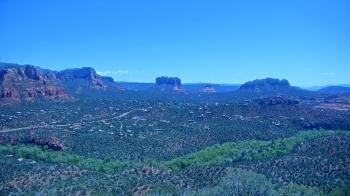 Weather camera view of Aeron Networks - Sedona Airport.