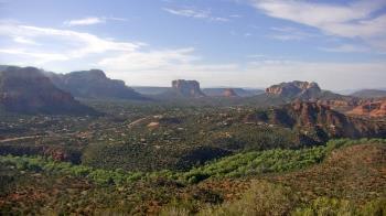Weather camera view of Aeron Networks - Sedona Airport.