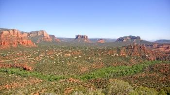 Weather camera view of Aeron Networks - Sedona Airport.