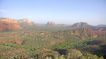 Weather camera view of Aeron Networks - Sedona Airport.