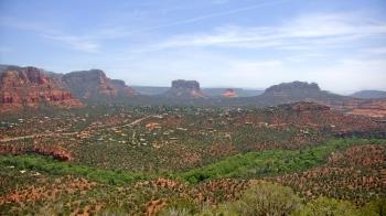 Weather camera view of Aeron Networks - Sedona Airport.