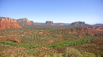 Weather camera view of Aeron Networks - Sedona Airport.