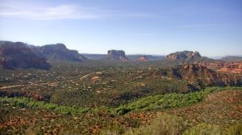 Weather camera view of Aeron Networks - Sedona Airport.