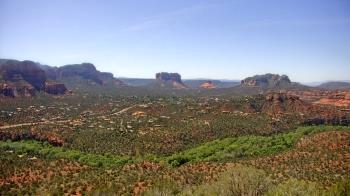 Weather camera view of Aeron Networks - Sedona Airport.