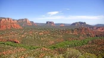 Weather camera view of Aeron Networks - Sedona Airport.