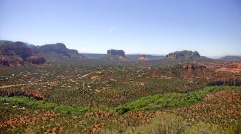 Weather camera view of Aeron Networks - Sedona Airport.