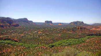 Weather camera view of Aeron Networks - Sedona Airport.