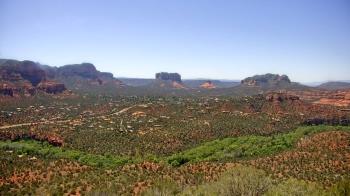 Weather camera view of Aeron Networks - Sedona Airport.