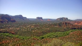 Weather camera view of Aeron Networks - Sedona Airport.