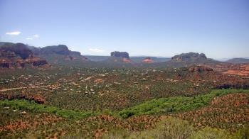 Weather camera view of Aeron Networks - Sedona Airport.