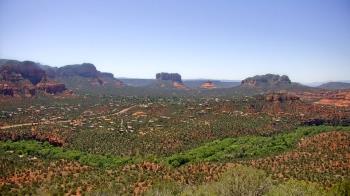 Weather camera view of Aeron Networks - Sedona Airport.