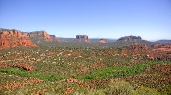 Weather camera view of Aeron Networks - Sedona Airport.
