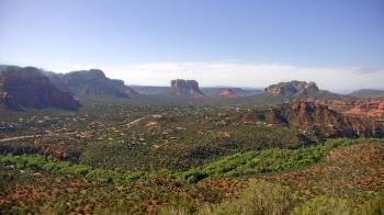 Weather camera view of Aeron Networks - Sedona Airport.