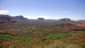 Weather camera view of Aeron Networks - Sedona Airport.