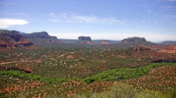 Weather camera view of Aeron Networks - Sedona Airport.