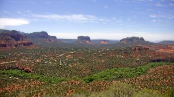 Weather camera view of Aeron Networks - Sedona Airport.