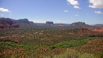 Weather camera view of Aeron Networks - Sedona Airport.
