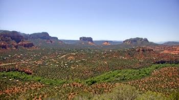 Weather camera view of Aeron Networks - Sedona Airport.